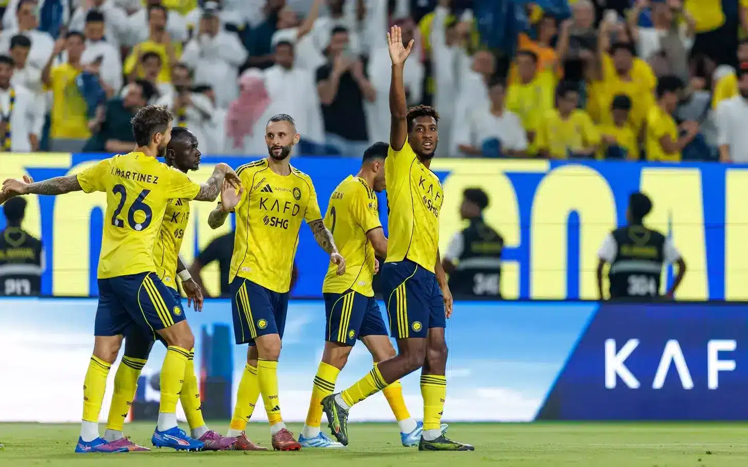 كينيجيسلي أساسي في تشكيلة النصر قبل اللقاء الحاسم