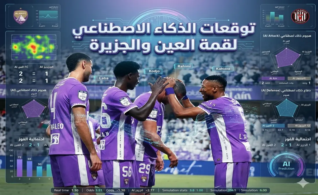 نتيجة مباراة العين والجزيرة في نهائي كأس رئيس الدولة 202