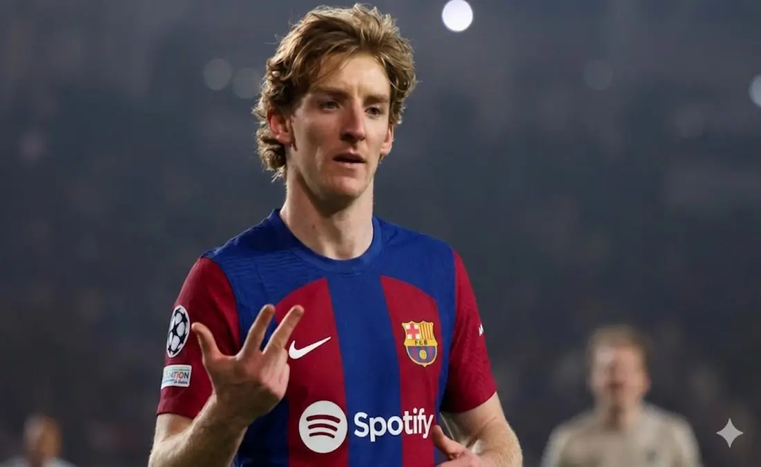 برشلونة يوقع مع أنتوني جوردن حتى 2031