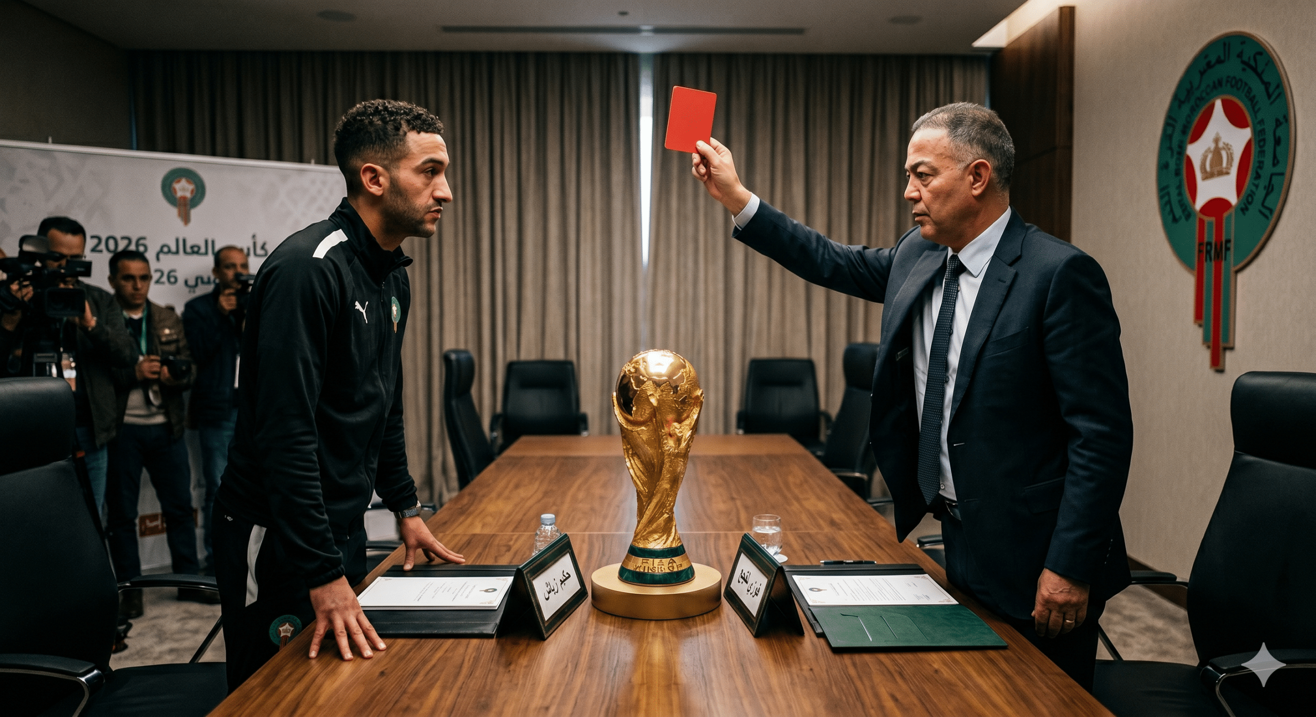 السبب الحقيقي لاستبعاد حكيم زياش من قائمة كأس العالم 202