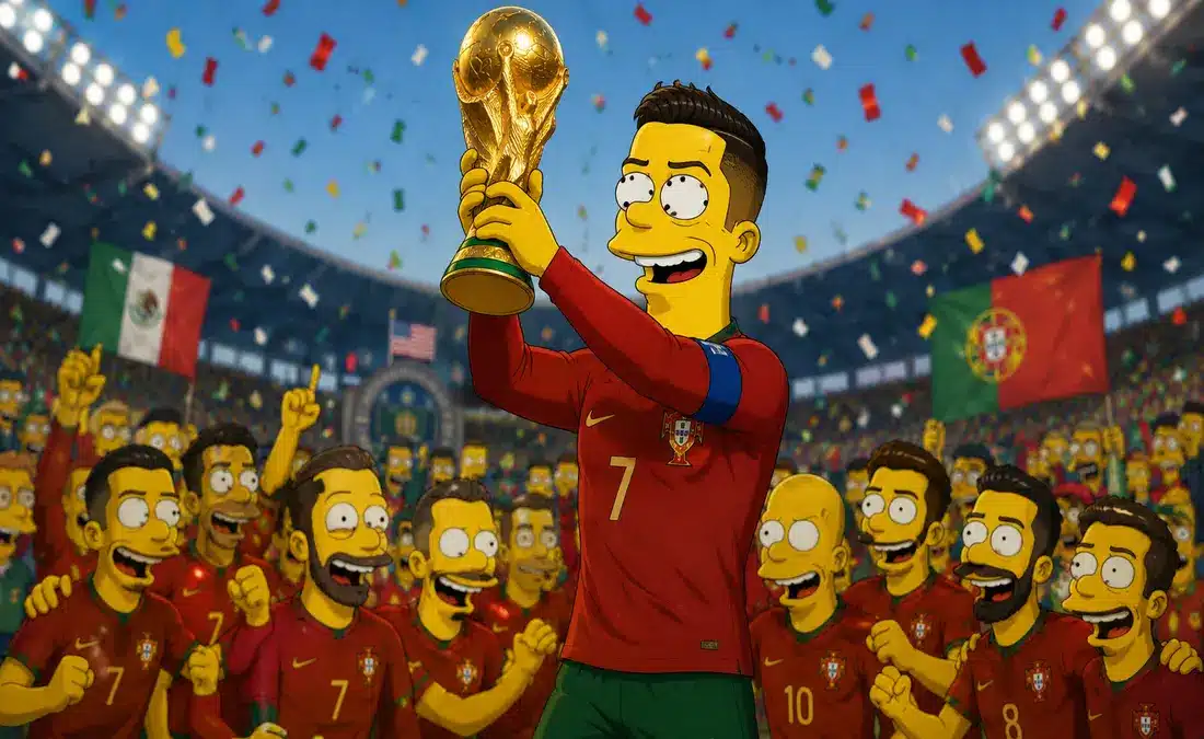 هل تتنبأ سيمبسون بفوز رونالدو بكأس العالم 2026؟