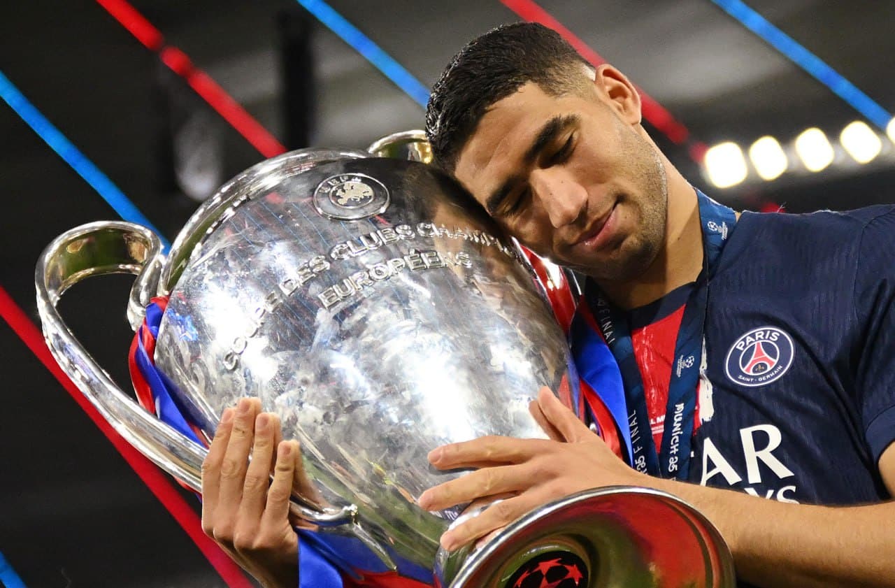 أشرف حكيمي يستعد لنهائي دوري الأبطال 2026 مع باريس سان ج
