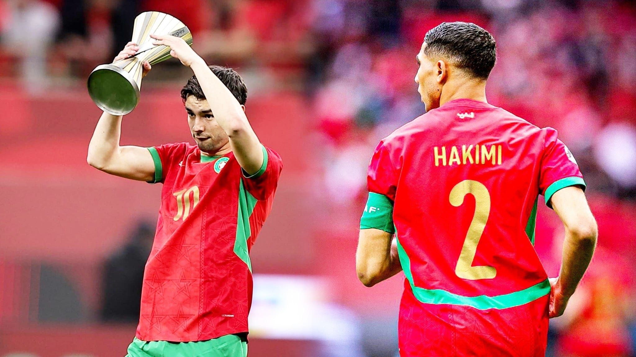 حكيمي ودياز يعلنان انضمامهما لمنتخب المغرب في مونديال 20